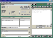 Rent Roll Pro's Contact Manager...